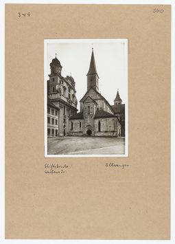 Vorschaubild Ellwangen: Stiftskirche St. Veit, Westfassade